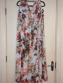Perfect for Summer. stunning floral halter neck maxi dress from Pretty Little Thing