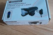 Bike front light rechargeable computer