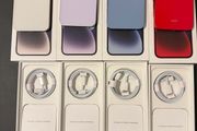 iPhone 14,128GB (GRADE A Mint Like New) Original phone never been opened with Original Batteries UNLOCKED 3 Month Warranty Free Phone Cover and Screen Protector