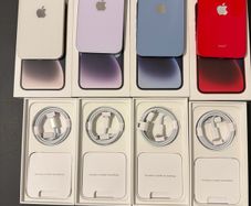 iPhone 14,128GB (GRADE A Mint Like New) Original phone never been opened with Original Batteries UNLOCKED 3 Month Warranty Free Phone Cover and Screen Protector