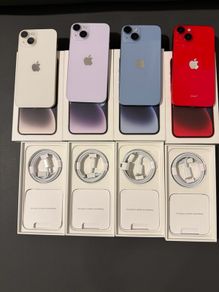 iPhone 14,128GB (GRADE A Mint Like New) Original phone never been opened with Original Batteries UNLOCKED 3 Month Warranty Free Phone Cover and Screen Protector