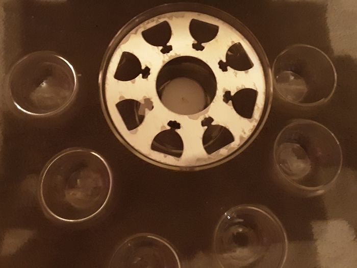 Glass Infusion T- Pot and cup's