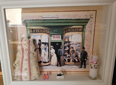 3D picture - Vintage shop