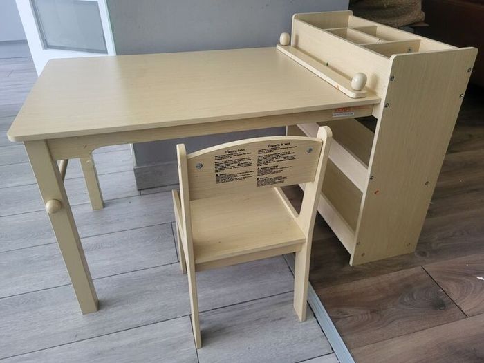 Activity Table/ Art Station with 1 chair