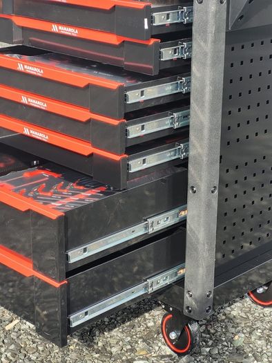 Manarola 7 Drawer Stainless Steel Tool Box -Fully Loaded