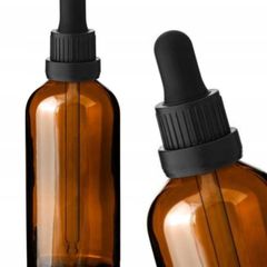 100 ml Brown Glass Bottle with Glass Pipette Drop