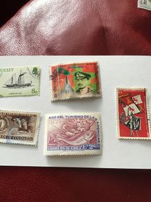 5 World stamps