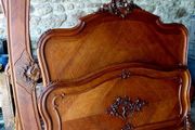 Antique French Bed louis xvi Gorgeous  Solid Walnut  beautiful originals condition
