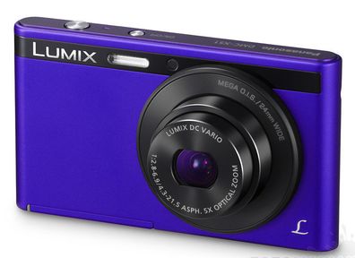 Panasonic LUMIX DMC-XS1 Purple Compact Digital Camera 16MP 5x Zoom