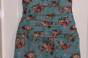 Bandeau floral dress size 10
