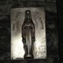 Our Lady of Knock Marble and Silver Wall Hanging Image 2