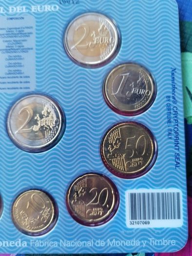 2007 Spain Coin Set