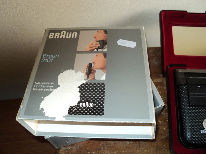 Vintage braun shaver 2101