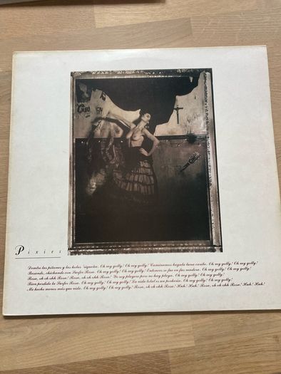 Pixies Surfer Rosa 1988 pressing smooth cover
