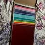 Scraft Artise Permanent Vinyl 40 Pack, 2 Sheets of each Assorted Colour, 18 Matte and 2 Gloss, 12 inches X 12 inches Adhesive Backed Image 5