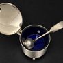 Vintage Silver-Plated Mustard Pot Image 5