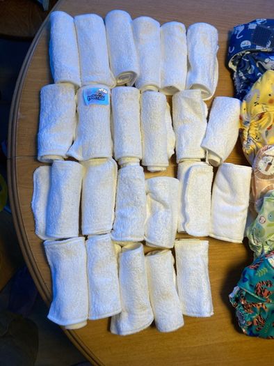 Re-usable nappies (unused)