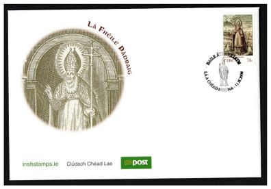 2008 Ireland St Patrick's Day Commemorative Stamp An Post First Day Cover (FDC)