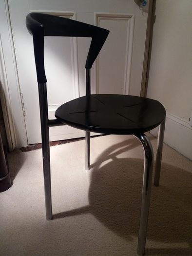 1980s Rubber Chair by Bent Krogh
