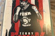Wrestlecrate 8x10 photo autograph of the late, great Terry Funk