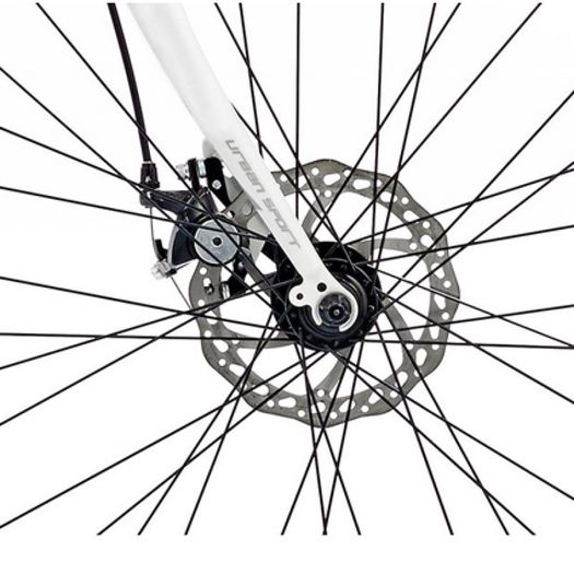 20" Viking Notting Hill 21 Speed Alloy Gents Disc, Matt White