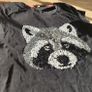 Fantastic M&S Racoon Sequin TShirt Age 5 to 6 Yrs Image 3