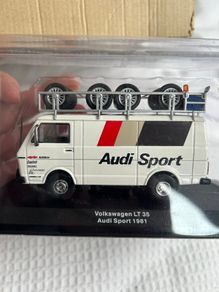 Volkswagen LT 35 Audi Sport 1981 diecast model van