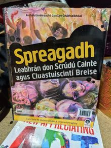 BRAND NEW Spreagadh Leaving Cert Irish Ordinary Level Still Sealed!