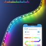 RGBIC LED Strip Lights, 5m Bluetooth LED Lights, Segmented APP Control Rainbow-Like Colour Picking, Music Sync LED Lights for Bedroom, Party, TV Image 9