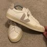 Womens White Leather Veja Campo Trainers UK 6 Image 3
