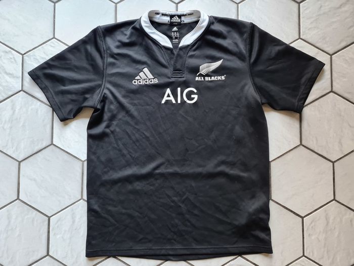 Adidas AIG All blacks Home Jersey Mens Medium M