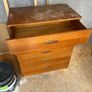 hardwood chest of drawers Image 4