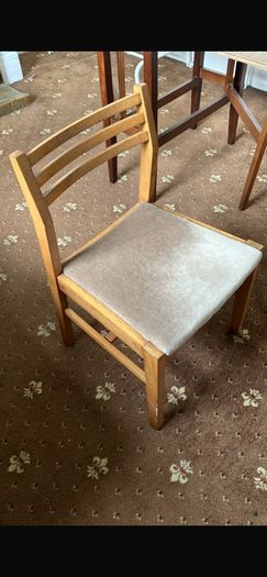 Mid century chairs x4