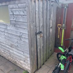 Roughly 5/4 size Garden shed free needs to be dismantled ready to go in next two weeks or so