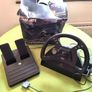 PS1 Mad Catz Racing Analog Steering Wheel and Pedals Image 2