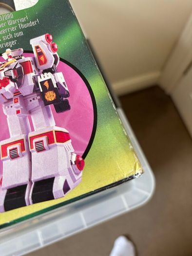 Power Rangers Tigerzord 1993 with box