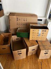 25 Moving boxes