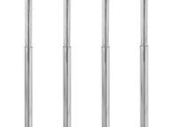 main image for ad Telescopic Table Legs 4 pcs Chrome 710 mm-1100 mm