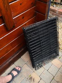 Puppy training cage