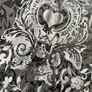 Vintage - Express Grey Sweatshirt - Silver Foil Design (Size S) Image 8