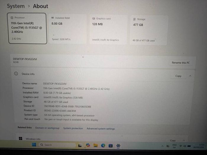 Lenovo IdeaPad 3 15.6" Laptop Intel Core i5 1135G7 (11th Gen) 8GB 512GB Windows 11