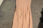asos blush pink dress