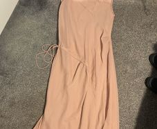 asos blush pink dress