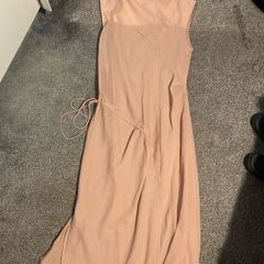 asos blush pink dress