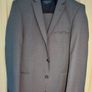 Luxury Benetti Petrol Blue Tailored 3-Piece Suit Size 38 Image 2