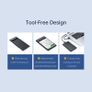 ORICO USB 3.0 (UASP) 5Gbps to SATA 2.5" HDD/SSD Enclosure with Auto Sleep Mode (Brand New/Warranty) Image 10