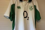 Ireland Rugby Jersey. Alternate / Away Jersey From Triple Crown Winning Year Of 2007. Official Canterbury IRFU Jersey. Authentic Original Jersey From The Time. Not A Modern Day Remake.