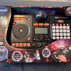 Vtech Kidi DJ Mix is a 10-in-1 children's DJ mixer