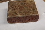 Trinket box onyx carved