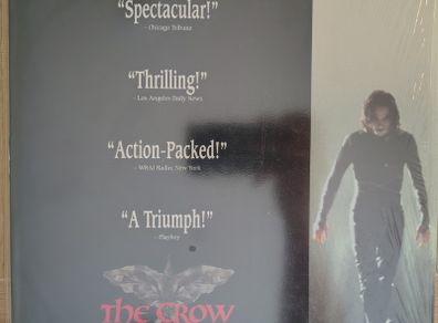 Laserdisc - The Crow (1994) NTSC Widescreen Brandon Lee EX+ OUT OF PRINT